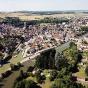 Aerial view of Clamecy