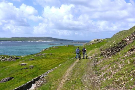 Ireland and Connemara by bike, around Clifden for 7 days