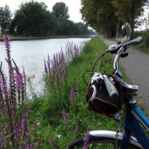 Canal de la Garonne à vélo
