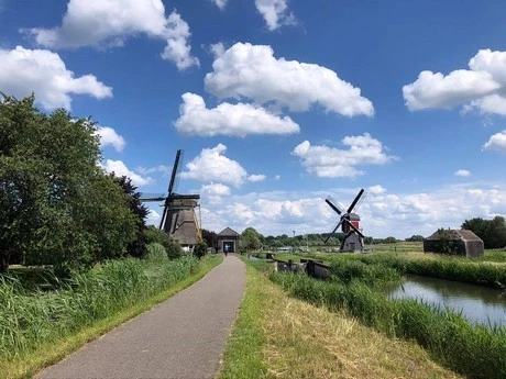 Route du sud vélo bateau Pays-Bas