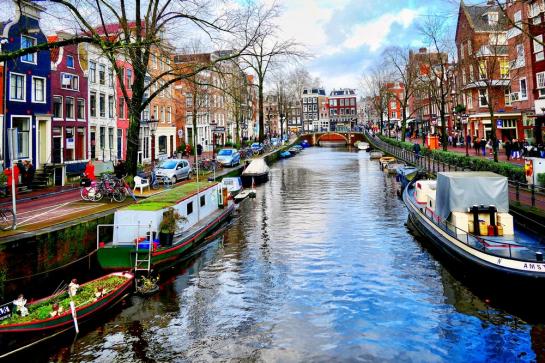 Amsterdam la route des tulipes