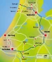 La Route du sud à vélo et en bateau - De Amsterdam
