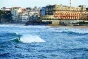 Plage Biarritz vue depuis la mer